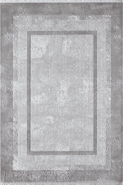 Royal Halı Venedik Vk06c Gri Modern Desen Halı