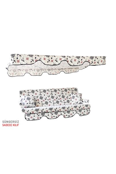 Vip Home Concept Market Ürünleri 3 Kişilik Süngersiz Bahçe Salıncak Minderi K...