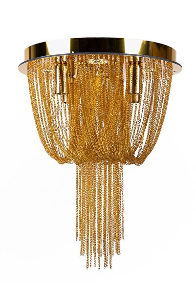 esenavize Modern Tasarım 35 Cm /4 Duylu Lüx Model Zincirli Avize