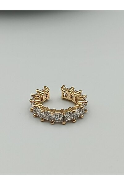 KARLİKO Gold Baget Taşlı Kıkırdak Küpe