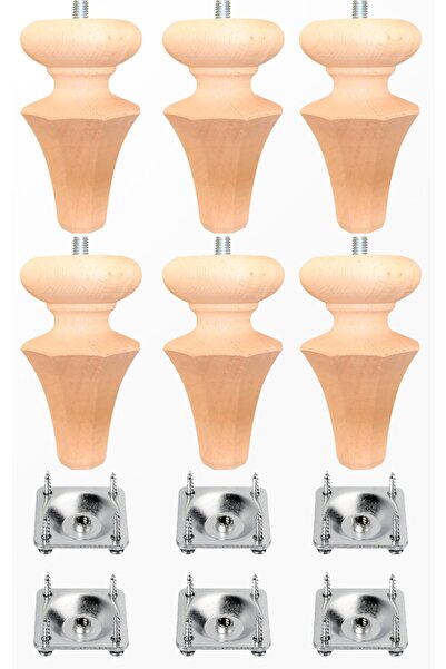 turanahşap Koltuk Ayağı - Sehpa Ayağı - Baza Ayağı- Mobilya Ayağı -ahşap Ayak...