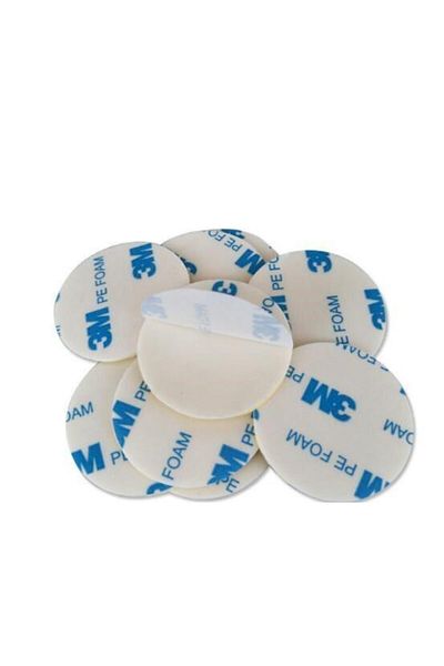 Hdg 3m Round Cut Foamed Very Strong Double Sided Tape 30 Mm Diameter 100 Pieces