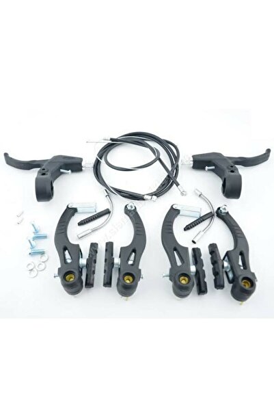 KNT Bmx Mtb Fren Seti Plastik Fren Takımı Komple Set
