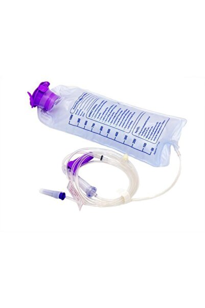 Galena 30 Adet Enteral Beslenme Seti Torbası Gravity Manuel Beslenme Manuel M...