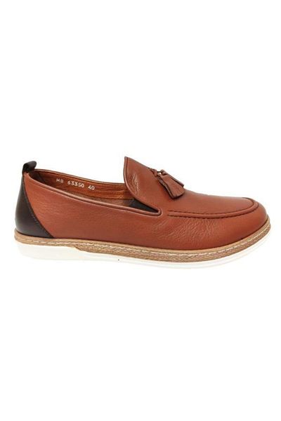 Greyder Men's Tan Genuine Leather Shoes A63350