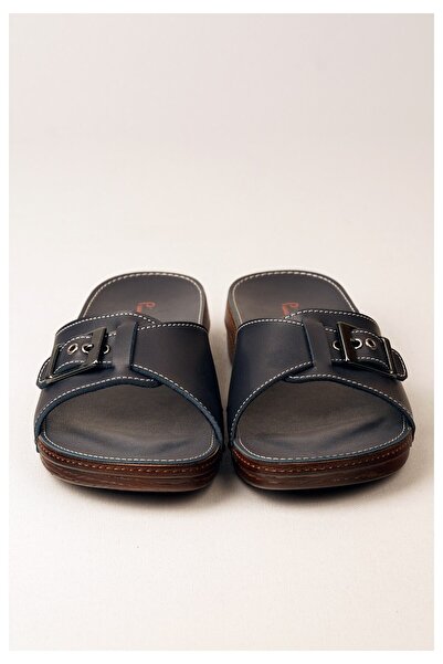 Pierre Cardin Pc 6784 Жіночі анатомічні капці синього кольору