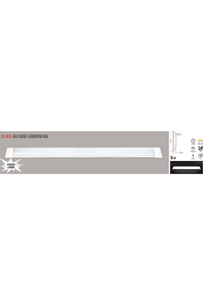 Cata Ct-2475 36w Led Bant Armatür G.ışığı