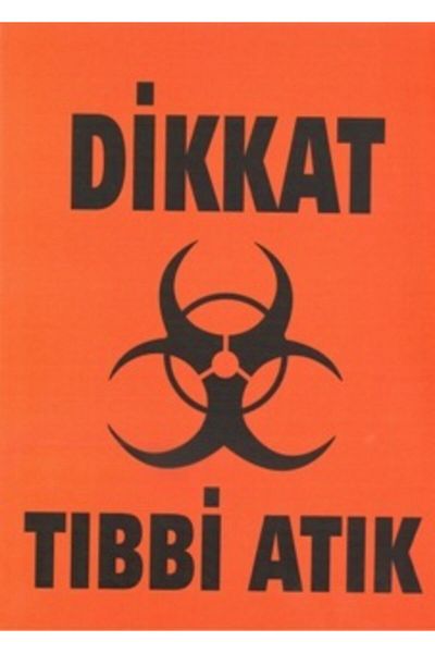 Duman Medical Waste Label A3 Size 29 X 42 Cm
