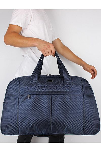 Bagacar Geantă sport și călătorie cu curea de umăr bleumarin 8055
