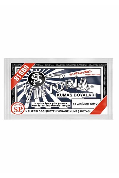 Dms Viktoria Fabric Paint 051 - Dark Paint in Dark Blue