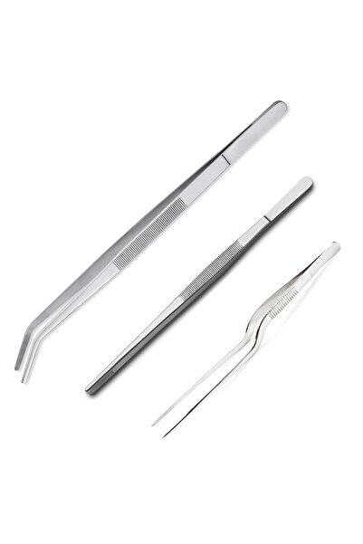 Gurme Chef Profesyonel Şef Dekor Cımbızı 3 Lü Set