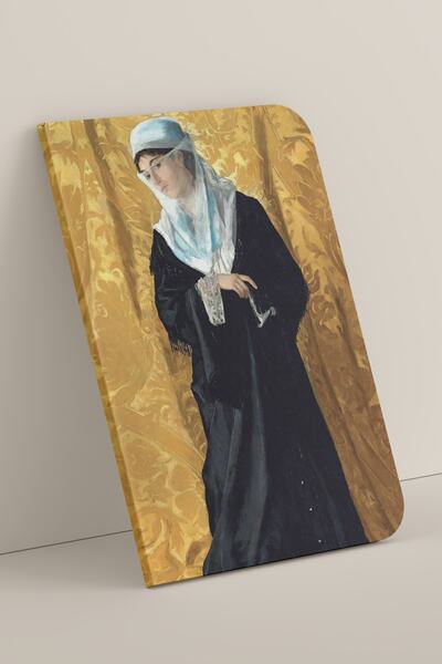 retronote Osman Hamdi Bey Defter 2 Istanbul Hanımefendisi, 1881Çizgisiz 64 Sa...