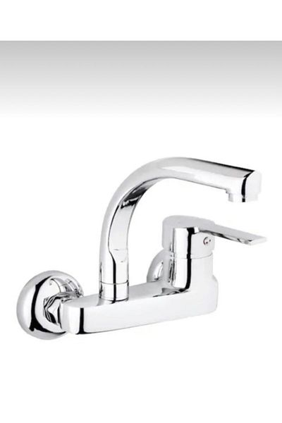 Arya Decorative Pipe Side Applique Kitchen Faucet