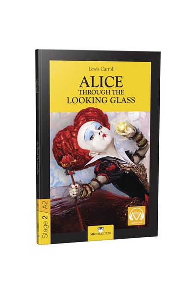 MK Publications Alice Through The Looking Glass Stage 2 English Story - Lewis