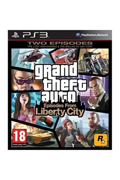 RockStar Games Gta Episodes From Liberty City Ps3