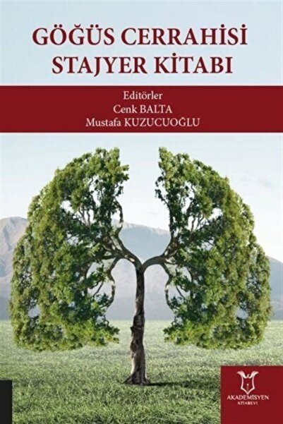 Akademisyen Kitabevi Göğüs Cerrahisi Stajyer Kitabı