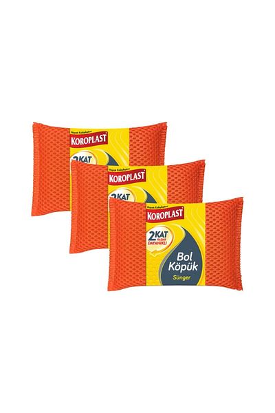 Koroplast Lots of Foam Sponge - 3 Pack