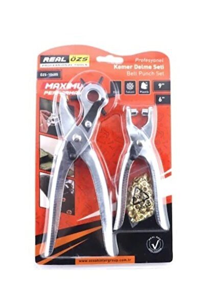 Real Özs Özs10485 Profesyonel Kemer Delme Seti