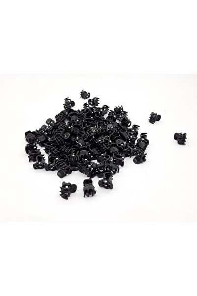 NETİCE ÖYLEK Indirim Dünyası Siyah 75 τεμάχια Μοντέλο κλιπ μαλλιών με χτένα