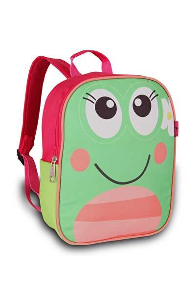 Alone Bag Frog Printed Kindergarten Kids Backpack