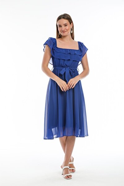 Apple Cix Сукня-сифон з коміром Мадонна