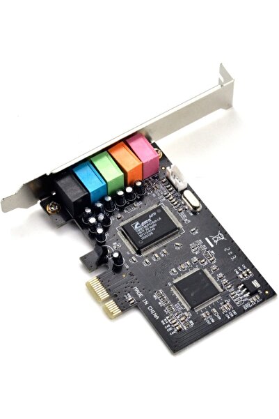 KEEPRO Wozlo Pci-e Ses Kartı 5.1 Kanal Pcı Express X1 Masaüstü Pc Ses Kartı