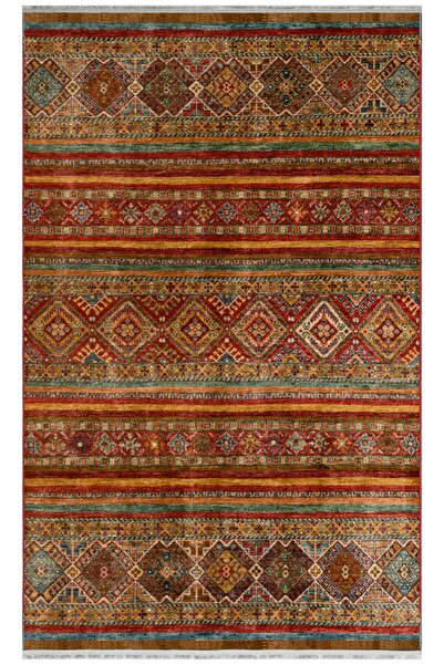 Eko Halı Antıque Atk05 Modern Ve Geleneksel Desenlere Sahip Kadife Tuşeli Yık...