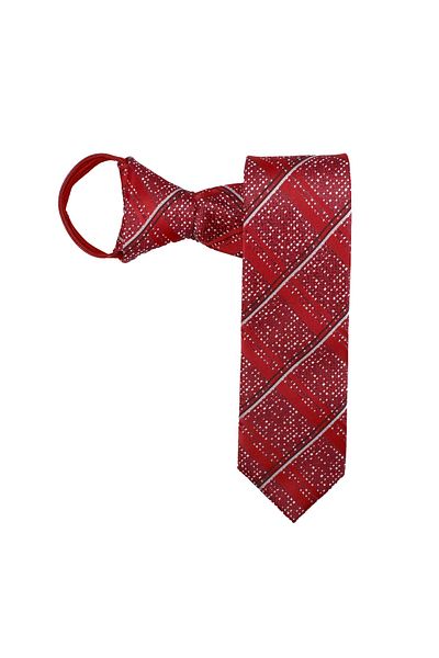PROKRAVAT Checked Zippered Tie