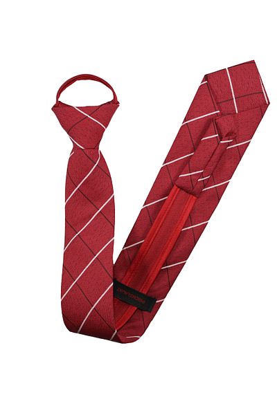 PROKRAVAT Checked Zippered Tie