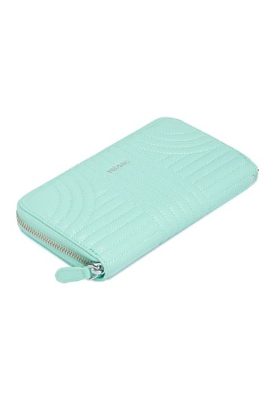 Tergan Blue Leather Women's Wallet 05800p5o