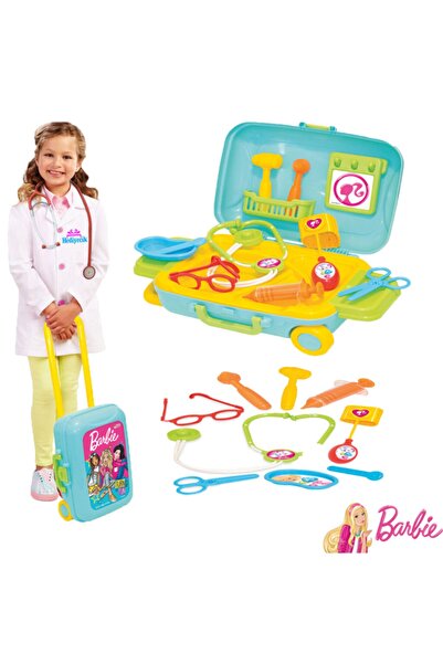 hediyecik Barbie Benim Ilk Doktor Seti Bavulum 15 Parça