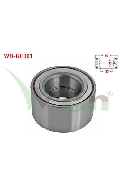 Ön Tekerlek Rulmanı 35x65x35 Renault R9 1.4 - 1.6 1985-2000 / R11 1.4 - 1.6 - 1.7 1983-1995 / Clio I