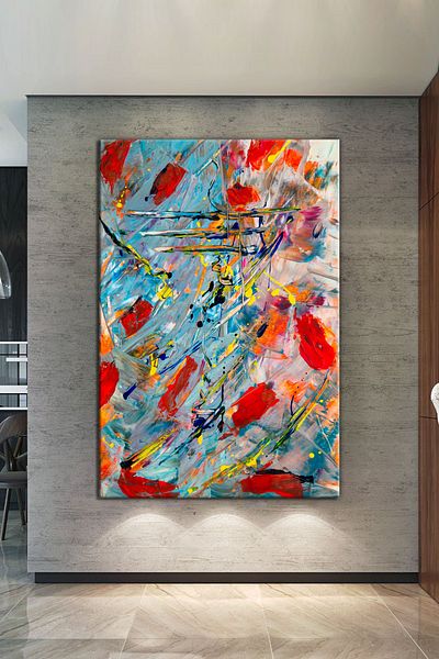 Morfil Sanat Atölyesi Pictură în ulei de nevăstuică Efect de pictură artistică pe pânză 8 dimensiuni diferite