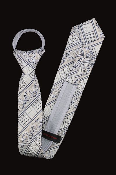 PROKRAVAT Checked Zippered Tie