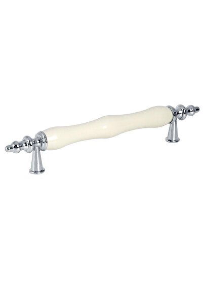 Porcellana Perla Porselen Kulp Dolap Çekmece Mobilya Mutfak Çocuk Kulbu Asos128 Krem