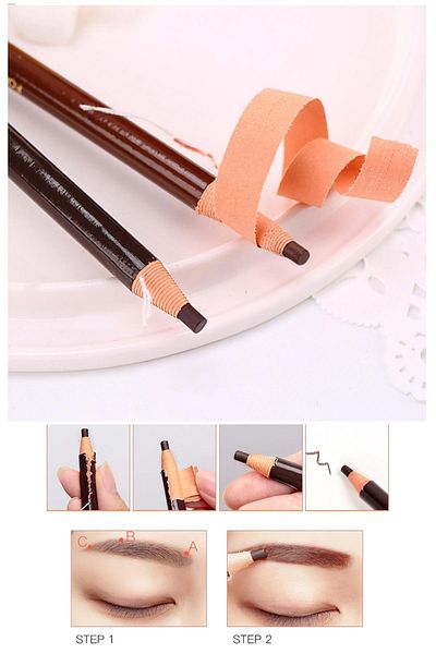 MOZIUR Stringed Eyebrow Design Marking Pen