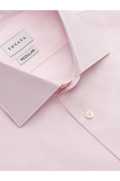 EMNANA Pembe Premium Oxford Regular Fit Gömlek