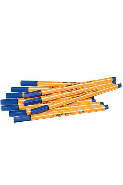 Stabilo Stabilo Point 88 Blue 10 Pieces
