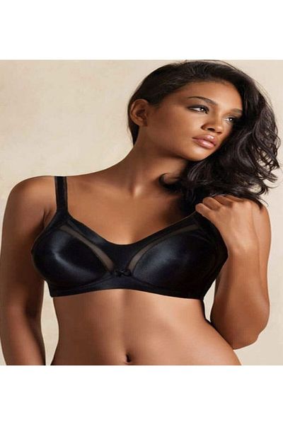 Yeni İnci Σουτιέν ενίσχυσης 1610 Μαύρο Χρώμα Χωρίς Underwire