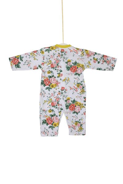 Aziz Bebe 0-6 Months Baby Girl Floral Long Sleeve Jumpsuit - Azz 006660