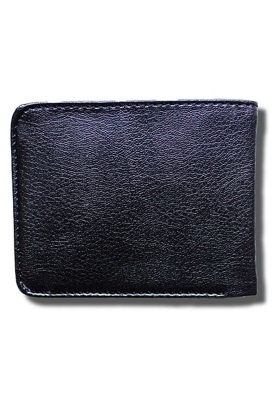 Carlino Unisex Horizontal Wallet Black