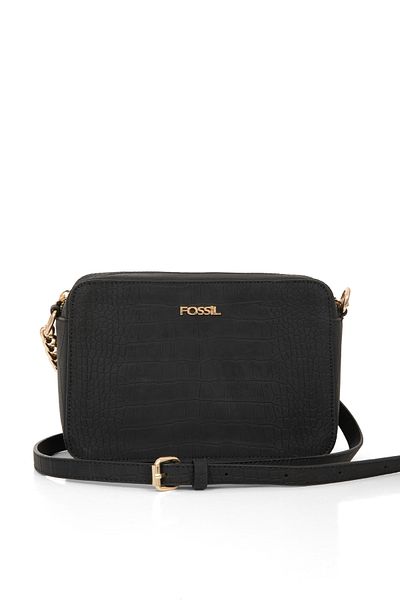 Fossil Women's Black Shoulder Bag - Model 05Fm24K1131