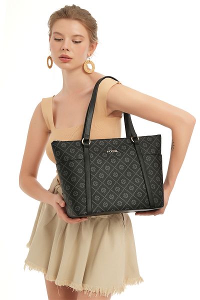 Fossil 05FM24K1100 Model Black Women's Shoulder Bag
