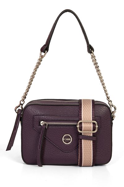 Fossil Geantă de umăr pentru femei Plum - 05FM24K1114