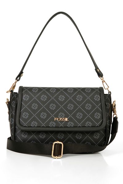 Fossil Women's Black Shoulder Bag - 05FM24K1104 Model