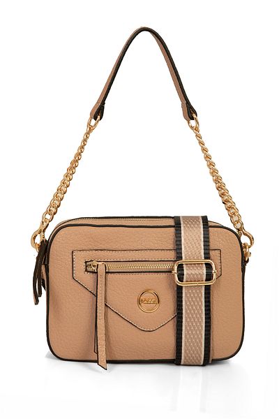 Fossil Women's Shoulder Bag Sand - 05FM24K1114