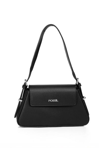 Fossil Women's Black Shoulder Bag - 05FM24K1120 Model