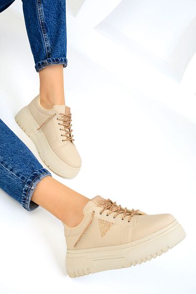 SOHO Beige Sneaker 19460 - Women