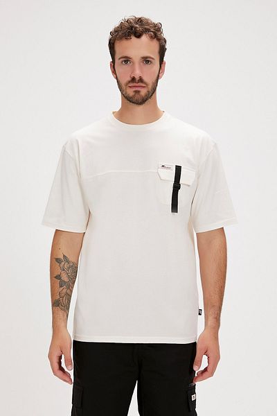 Bad Bear CLIFFORD T-SHIRT WHITE Men's T-shirt
