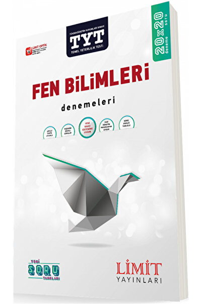 İrem Yayıncılık Limit Yayınları Yks Tyt Fen Bilimleri Kronometre 20x20 Deneme...
